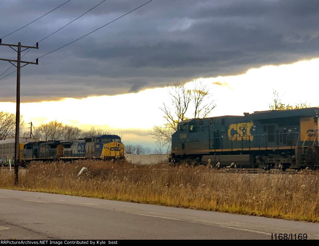 CSX I168 meets I169